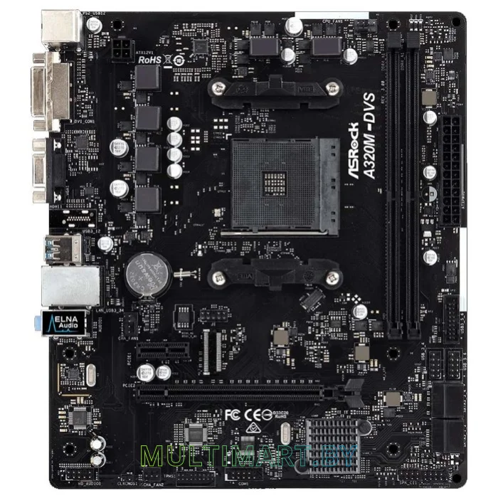Материнская плата ASRock A320M-DVS R3.0